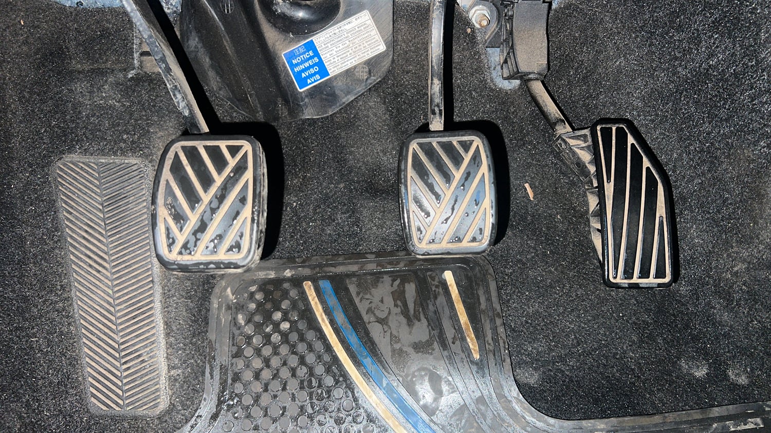 Used 2018 Maruti Suzuki Baleno Delta 1.2 Petrol Manual interior PEDALS VIEW
