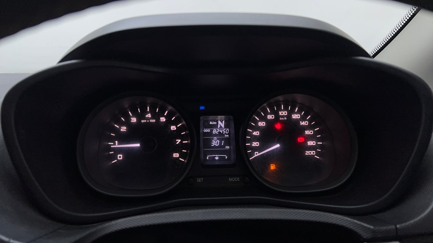 Used 2019 Tata Nexon XMA Diesel Diesel Automatic interior CLUSTERMETER VIEW