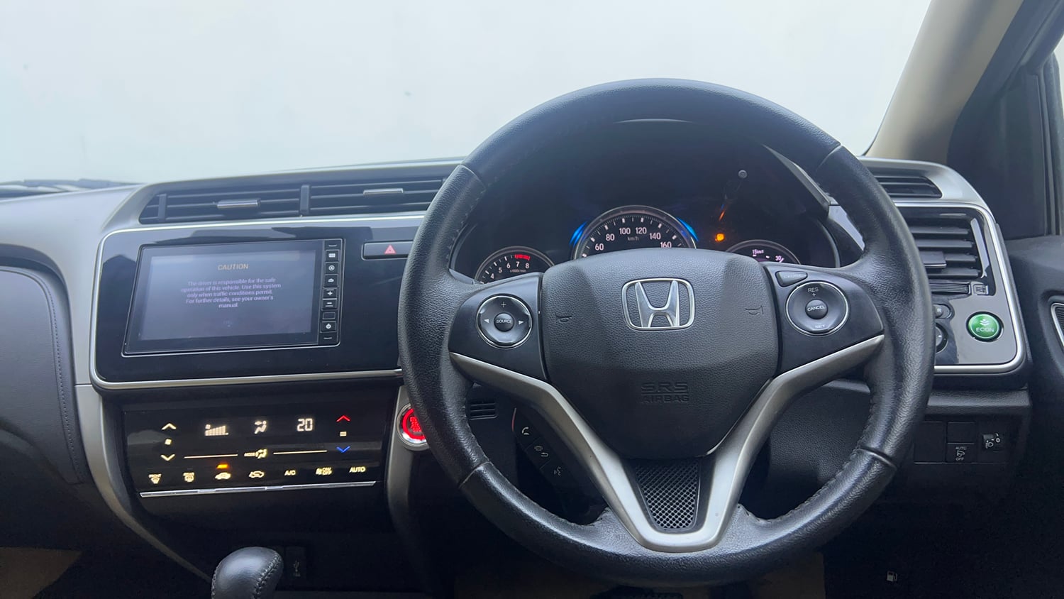Used 2020 Honda City ZX CVT Petrol Petrol Automatic interior STEERING VIEW