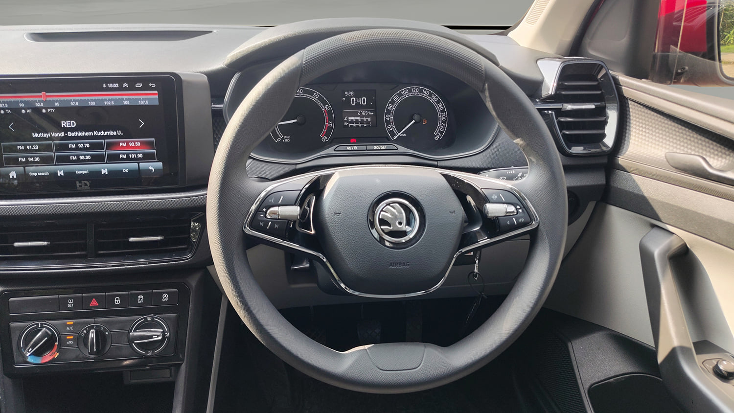 Used 2022 Skoda Kushaq Active 1.0 TSI MT Petrol Manual interior STEERING VIEW