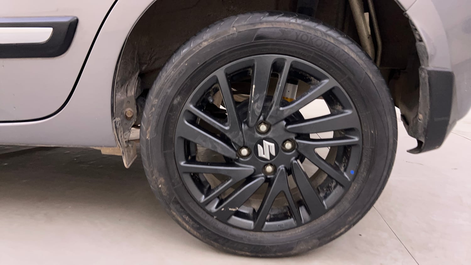 Used 2022 Maruti Suzuki Celerio ZXi Plus Petrol Manual tyres LEFT REAR TYRE RIM VIEW