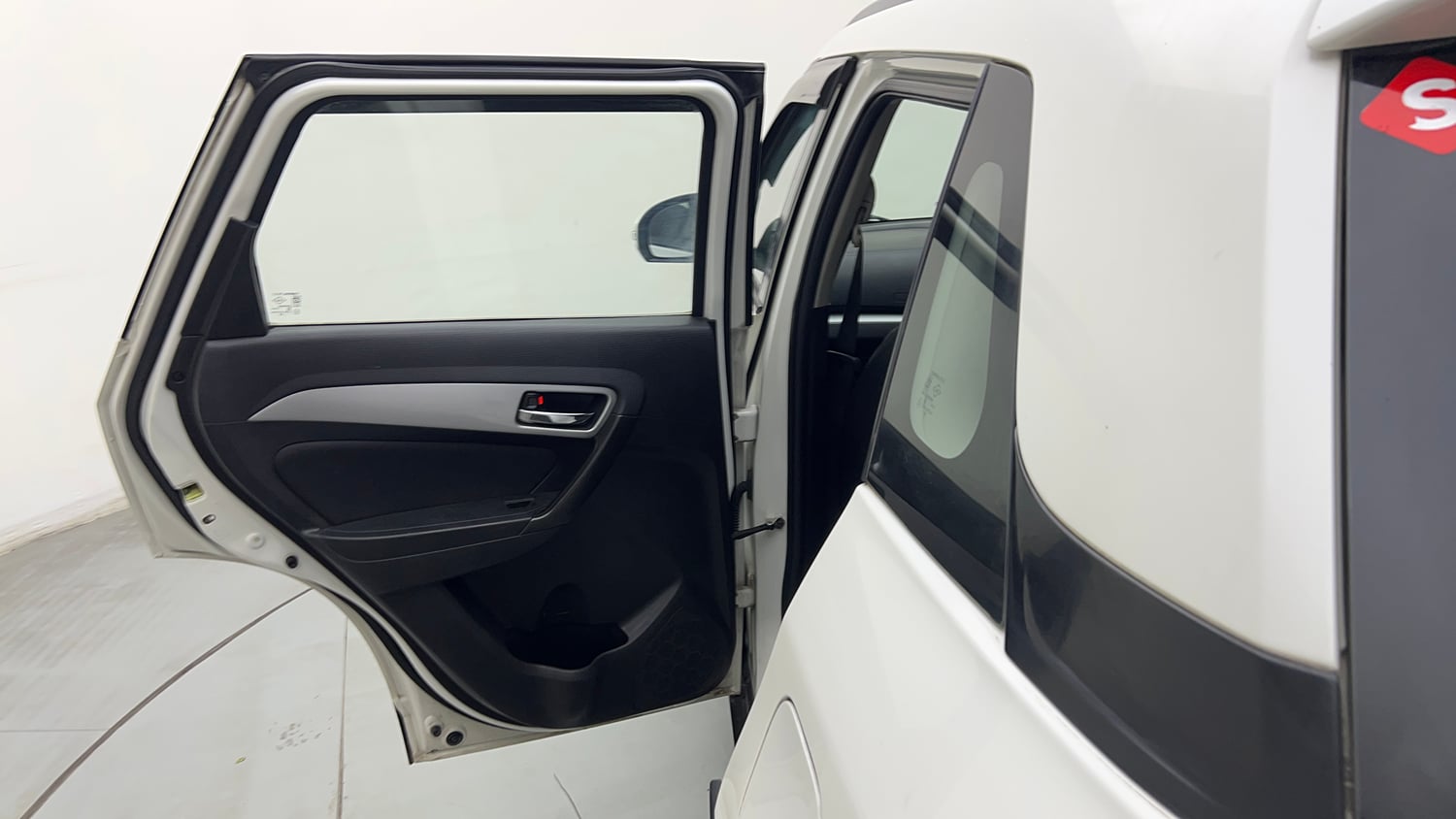 Used 2021 maruti-suzuki Vitara Brezza ZXi Plus Petrol Manual interior LEFT REAR DOOR OPEN VIEW