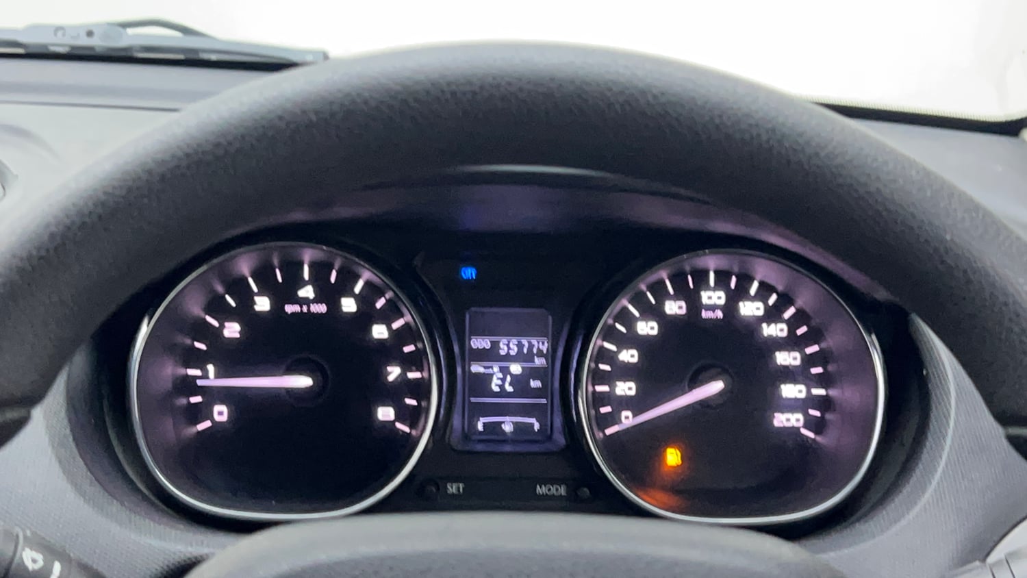 Used 2019 Tata Tiago Revotron XT Petrol Manual interior CLUSTERMETER VIEW