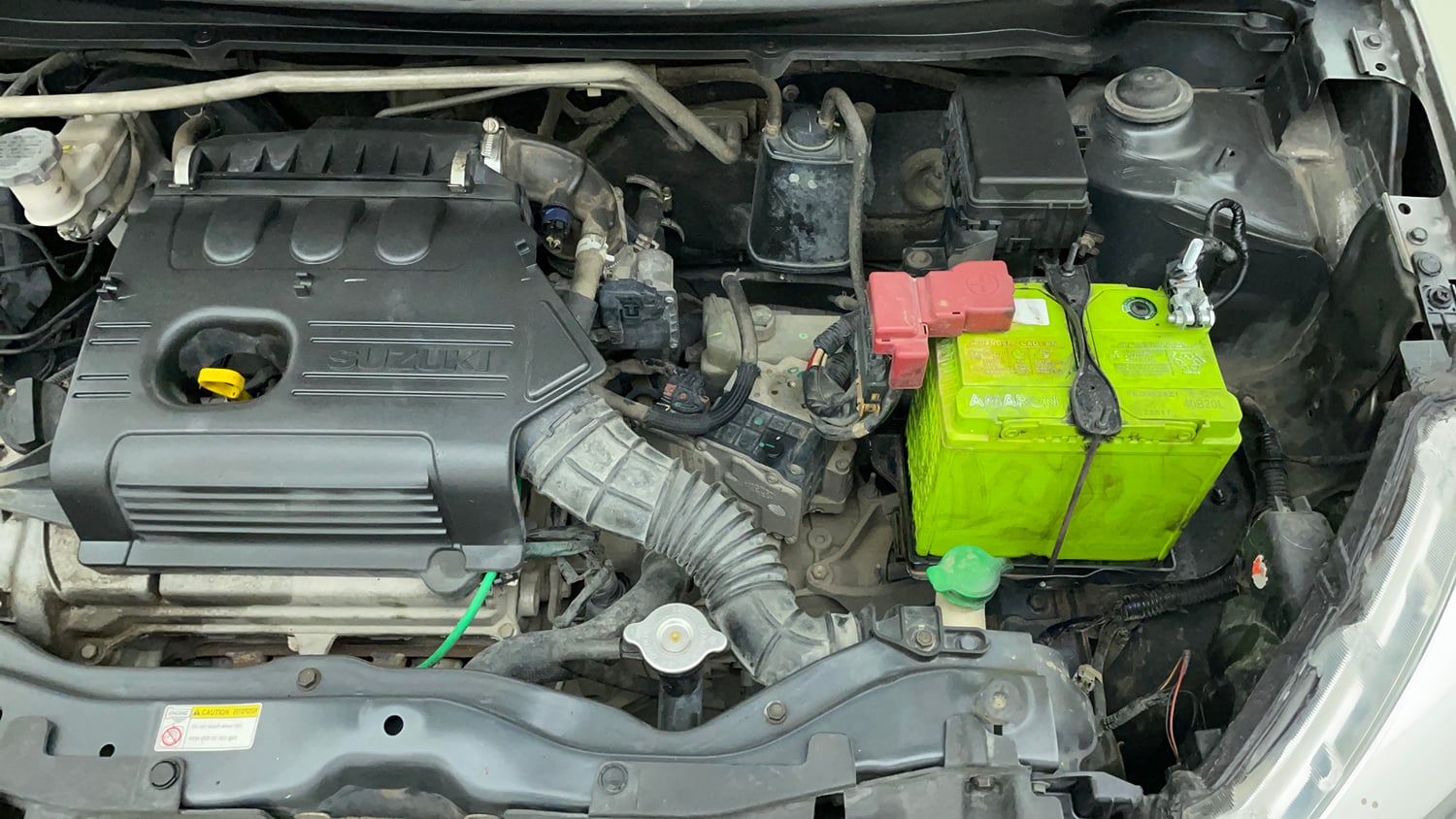 Used 2014 Maruti Suzuki Celerio VXi AMT Petrol Automatic engine ENGINE LEFT SIDE VIEW