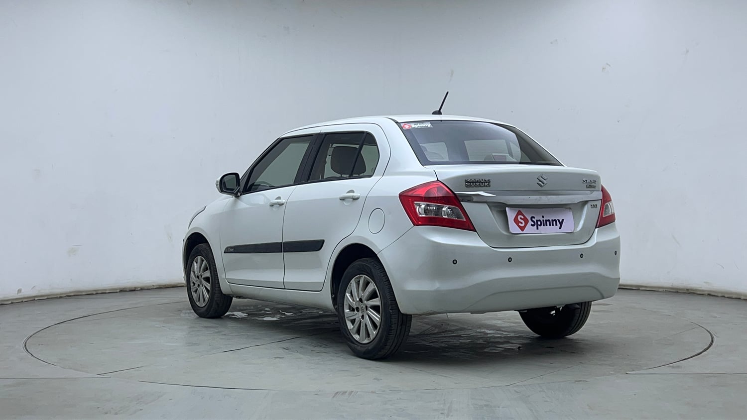 Used 2016 Maruti Suzuki Swift Dzire ZXI Petrol Manual exterior LEFT REAR CORNER VIEW