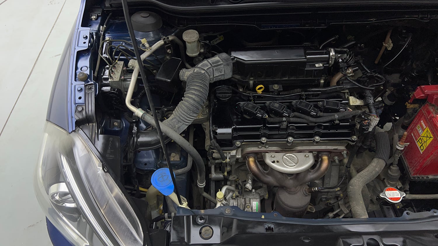 Used 2021 Maruti Suzuki S-Cross Alpha AT Petrol Automatic engine ENGINE RIGHT SIDE VIEW