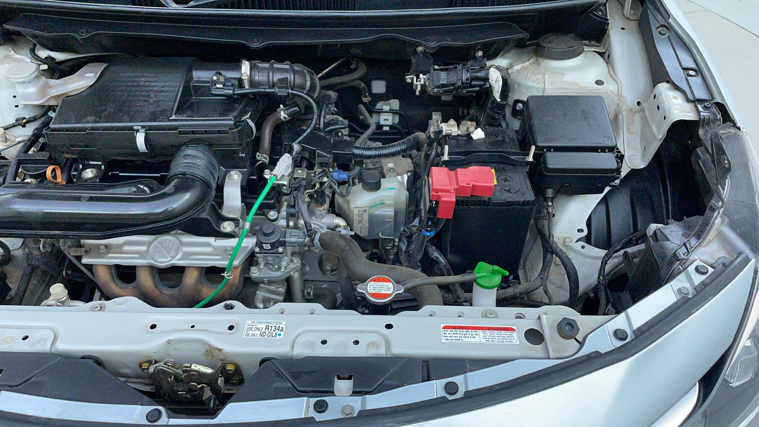 Used 2024 Maruti Suzuki Baleno Alpha AGS Petrol Automatic engine ENGINE LEFT SIDE VIEW
