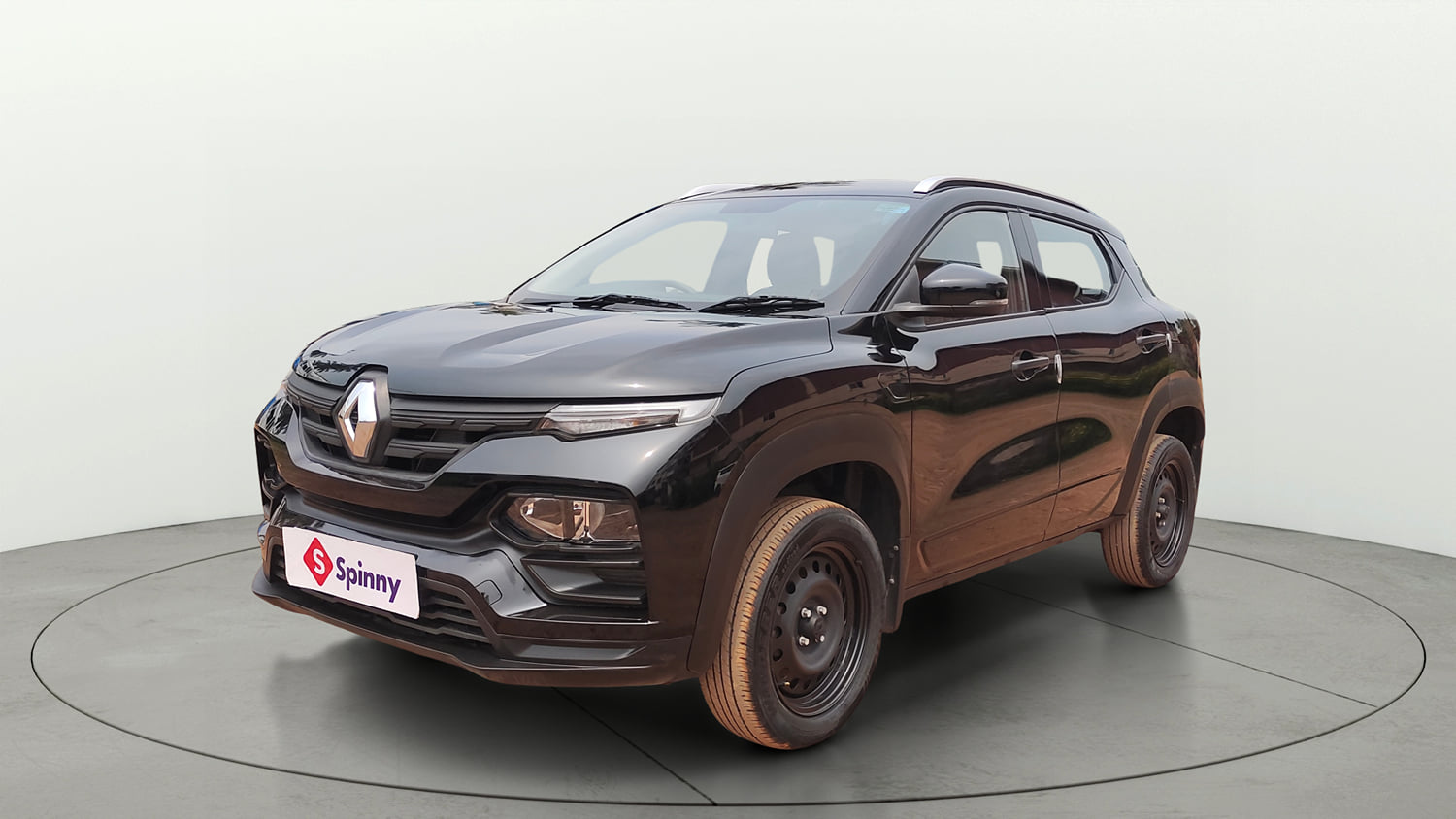 Used 2024 Renault Kiger RXE Petrol Manual exterior LEFT FRONT CORNER VIEW