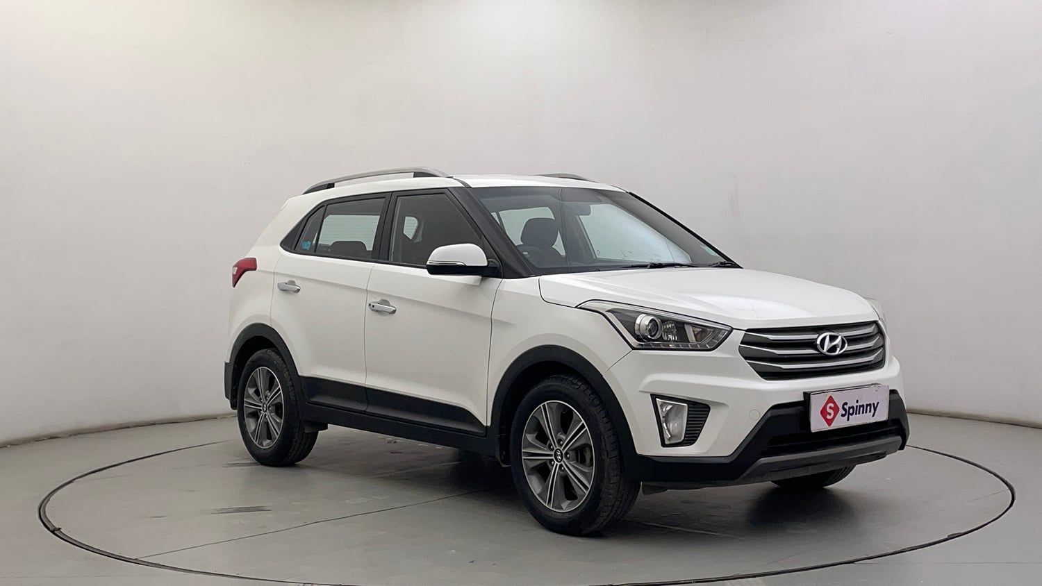 Used 2016 Hyundai Creta 1.6 SX Plus AT Petrol Petrol Automatic exterior RIGHT FRONT CORNER VIEW