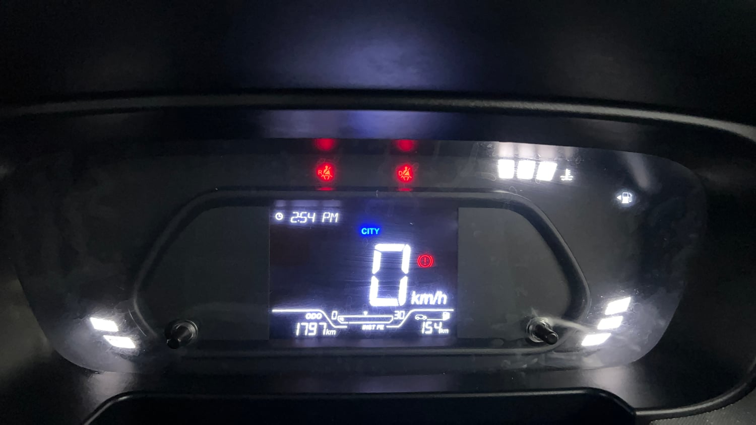Used 2026 Tata Punch Pure + Petrol Manual interior CLUSTERMETER VIEW