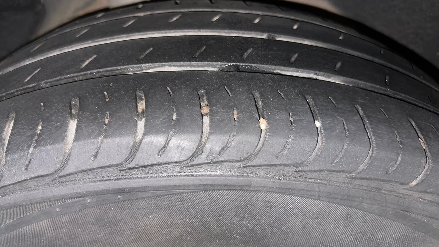 Used 2019 Hyundai Creta SX 1.6 Petrol Petrol Manual tyres RIGHT REAR TYRE TREAD VIEW