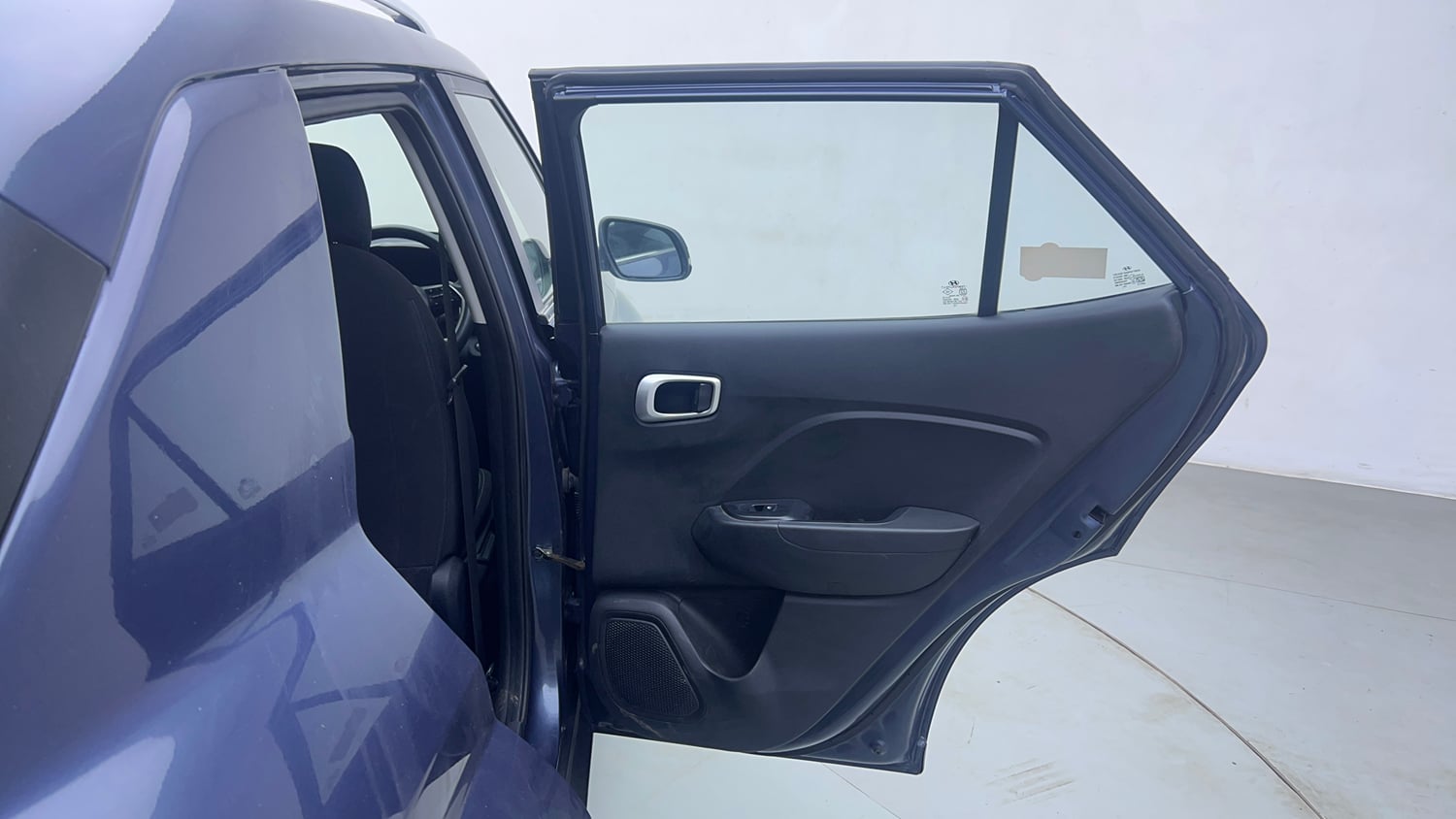 Used 2021 Hyundai Venue SX Plus 1.0 Turbo DCT Petrol Automatic interior RIGHT REAR DOOR OPEN VIEW