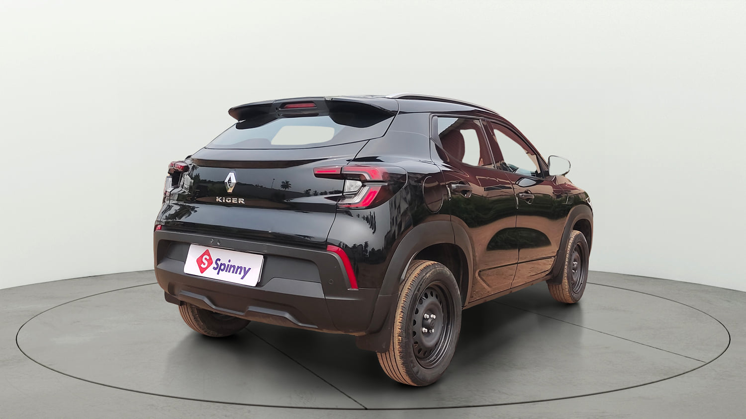 Used 2024 Renault Kiger RXE Petrol Manual exterior RIGHT REAR CORNER VIEW