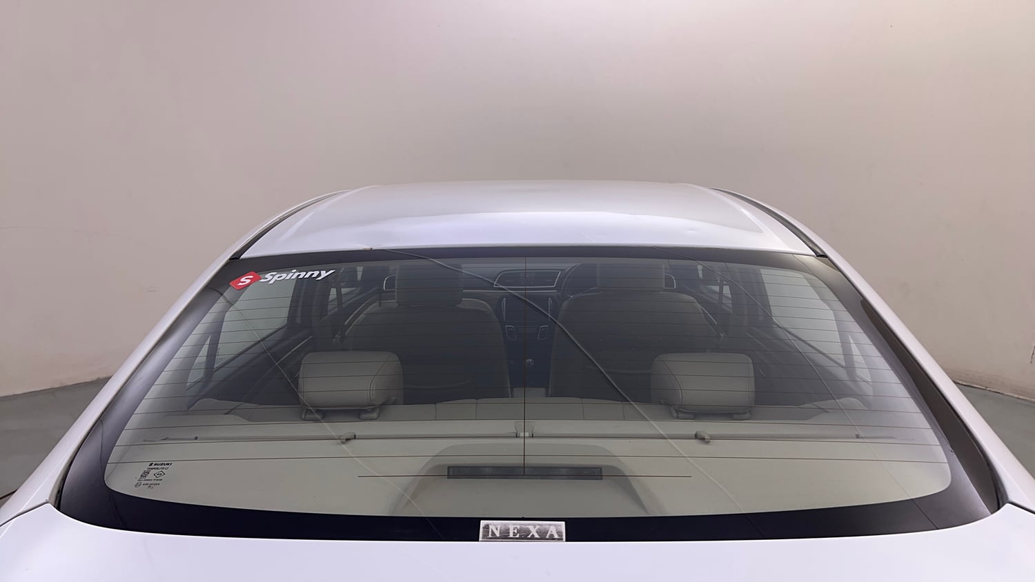 Used 2018 Maruti Suzuki Ciaz Alpha 1.3 Diesel Diesel Manual exterior BACK WINDSHIELD VIEW
