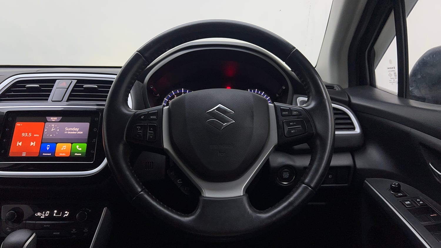 Used 2021 Maruti Suzuki S-Cross Alpha AT Petrol Automatic interior STEERING VIEW