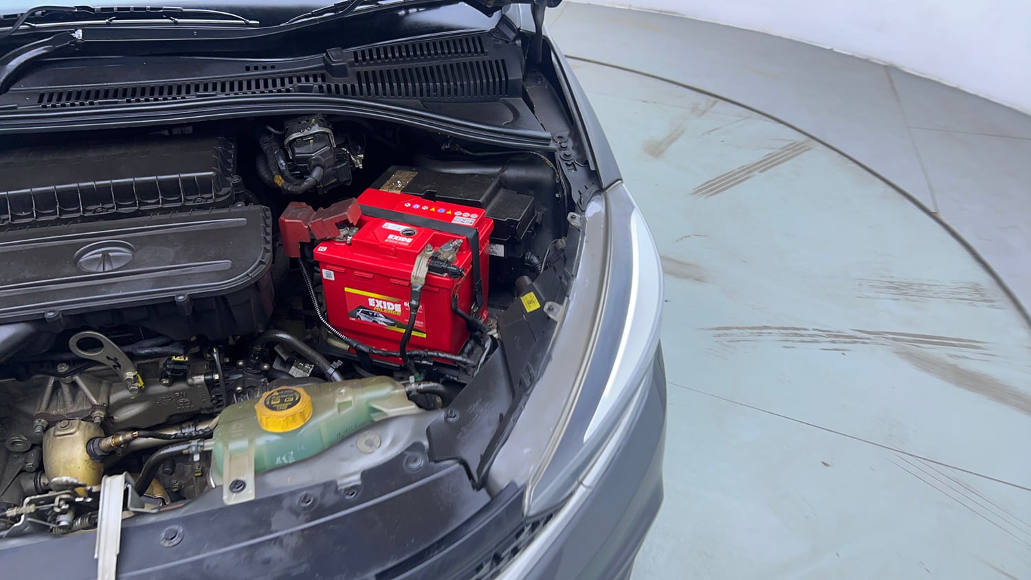 Used 2023 Tata Tigor XZ Plus Petrol Manual engine ENGINE LEFT SIDE VIEW