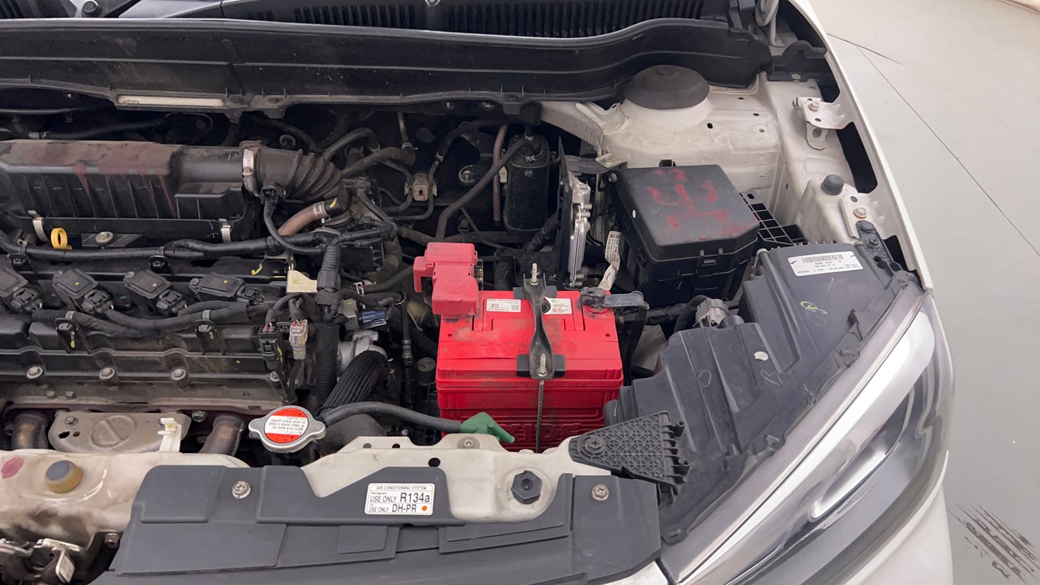 Used 2022 Toyota Urban Cruiser Premium Grade MT Petrol Manual engine ENGINE LEFT SIDE VIEW