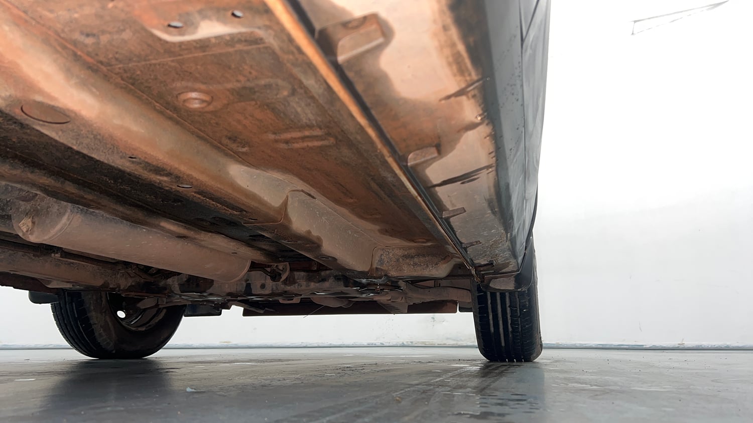 Used 2023 Tata Punch Pure MT Petrol Manual extra REAR RIGHT UNDERBODY VIEW