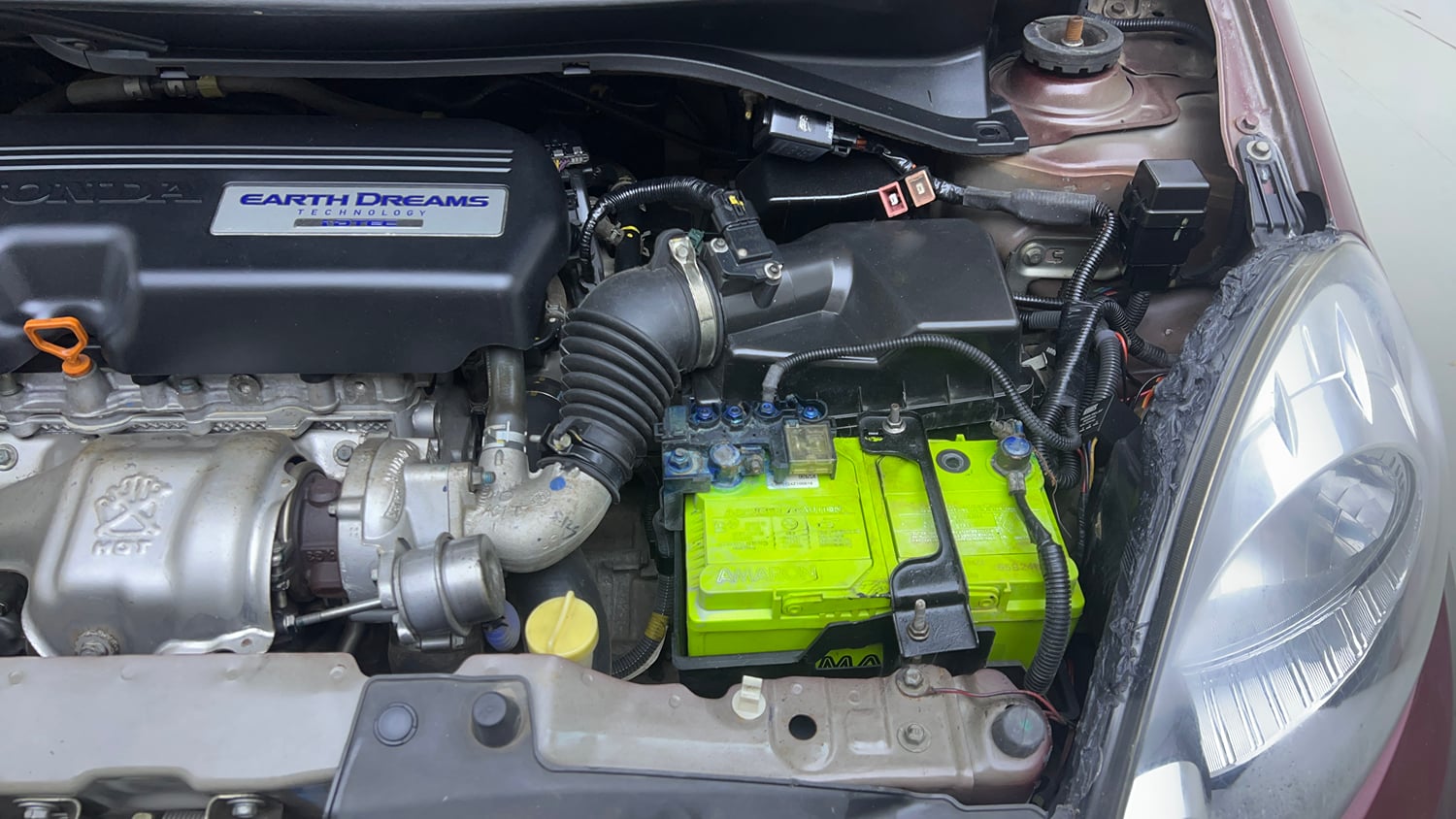 Used 2018 Honda Amaze 1.5 SX i-DTEC Diesel Manual engine ENGINE LEFT SIDE VIEW