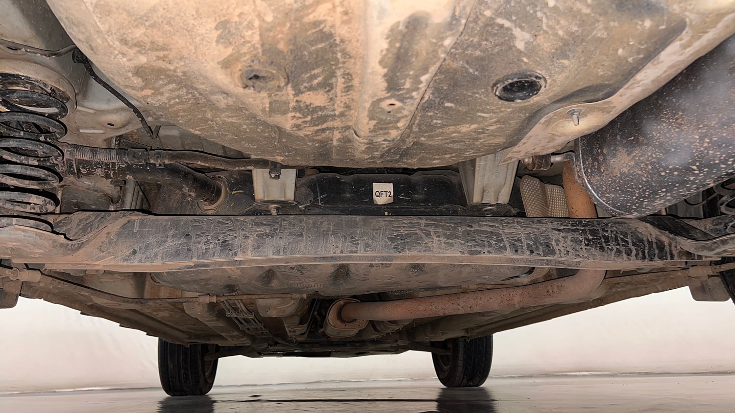 Used 2020 Hyundai Venue SX 1.0 Turbo Petrol Manual extra REAR UNDERBODY VIEW (TAKEN FROM REAR)