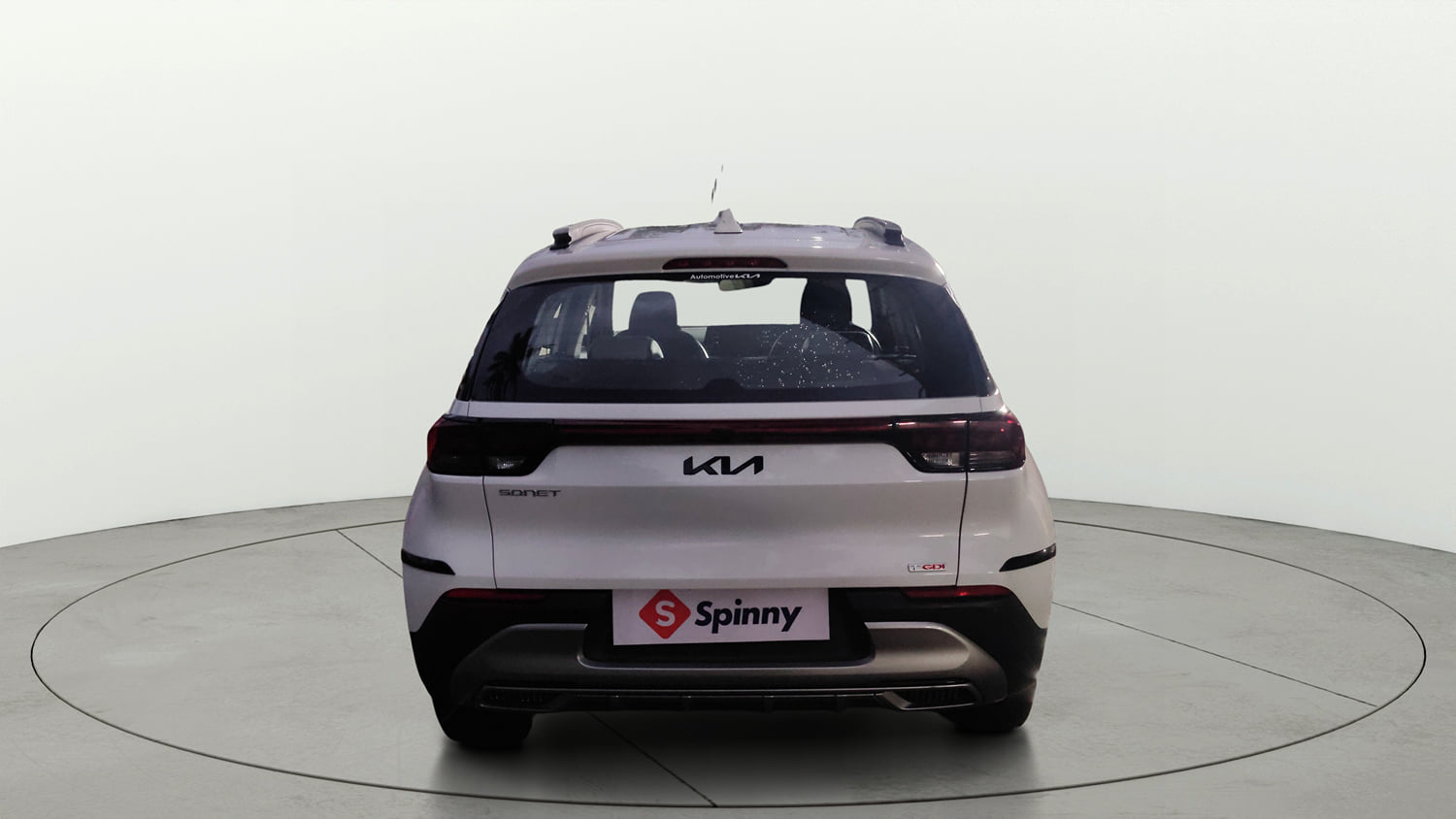 Used 2023 Kia Sonet HTX 1.0 iMT Petrol Manual exterior BACK VIEW