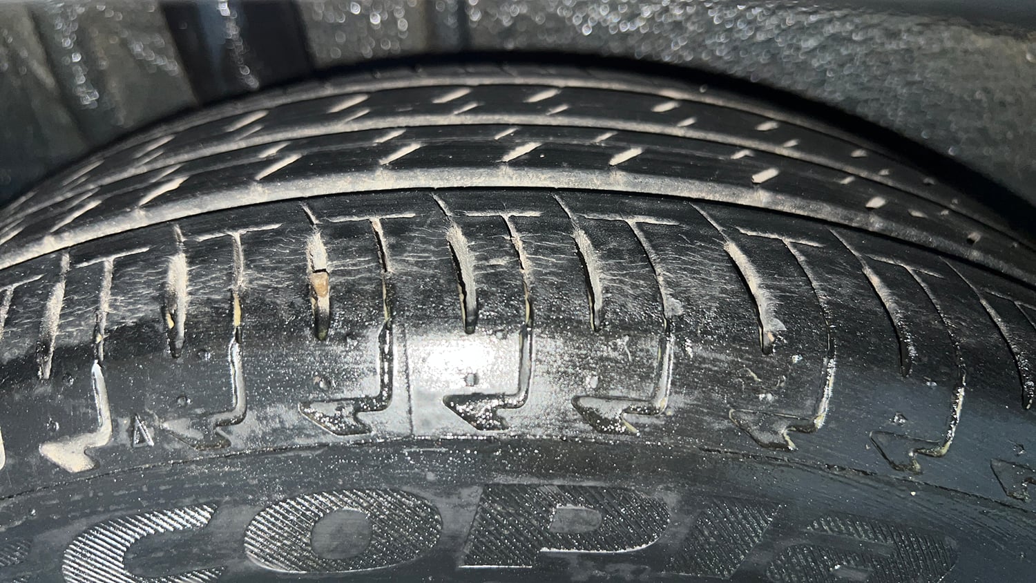 Used 2021 Maruti Suzuki Ignis Zeta 1.2 MT Petrol Manual tyres RIGHT REAR TYRE TREAD VIEW