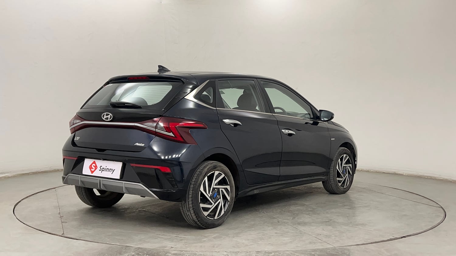 Used 2024 Hyundai New i20 Asta (O) 1.2 IVT Petrol Automatic exterior RIGHT REAR CORNER VIEW