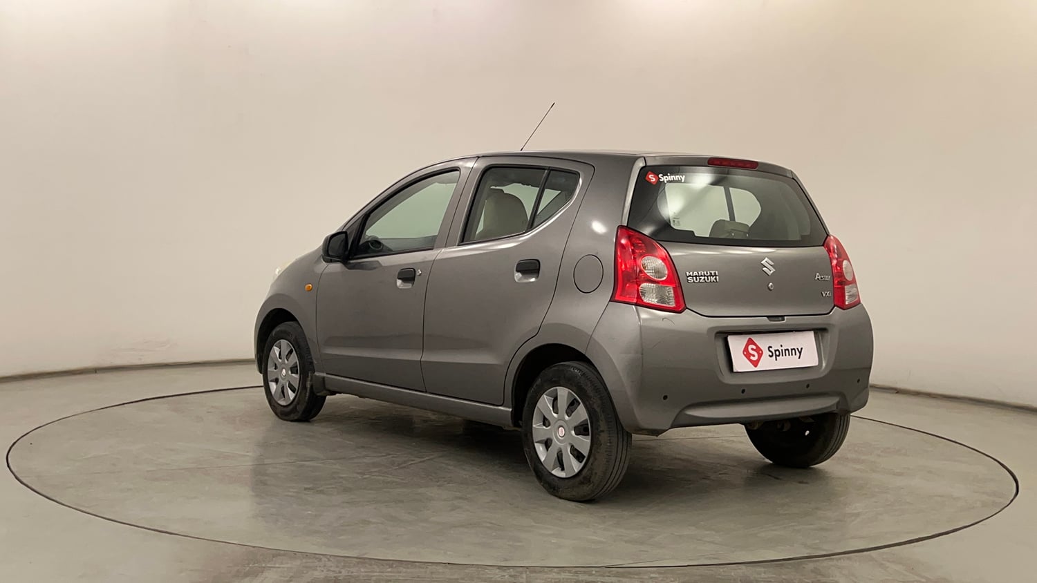Used 2013 Maruti Suzuki A-Star VXI Petrol Manual exterior LEFT REAR CORNER VIEW