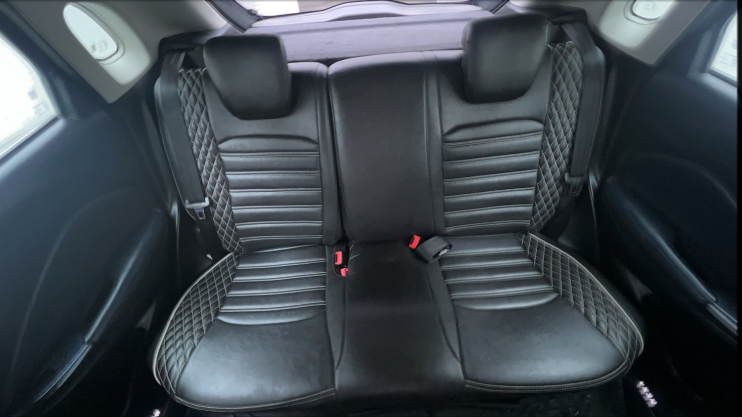 Used 2022 Maruti Suzuki Baleno Alpha MT Petrol Manual interior REAR SEAT CONDITION VIEW