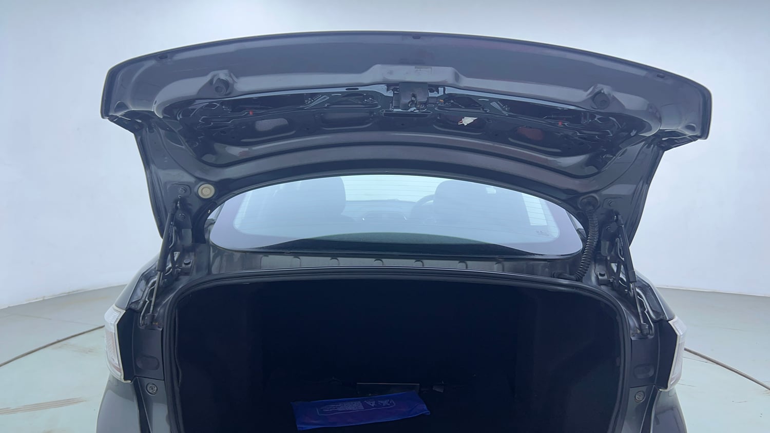Used 2023 Tata Tigor XZ Plus Petrol Manual interior DICKY DOOR OPEN VIEW