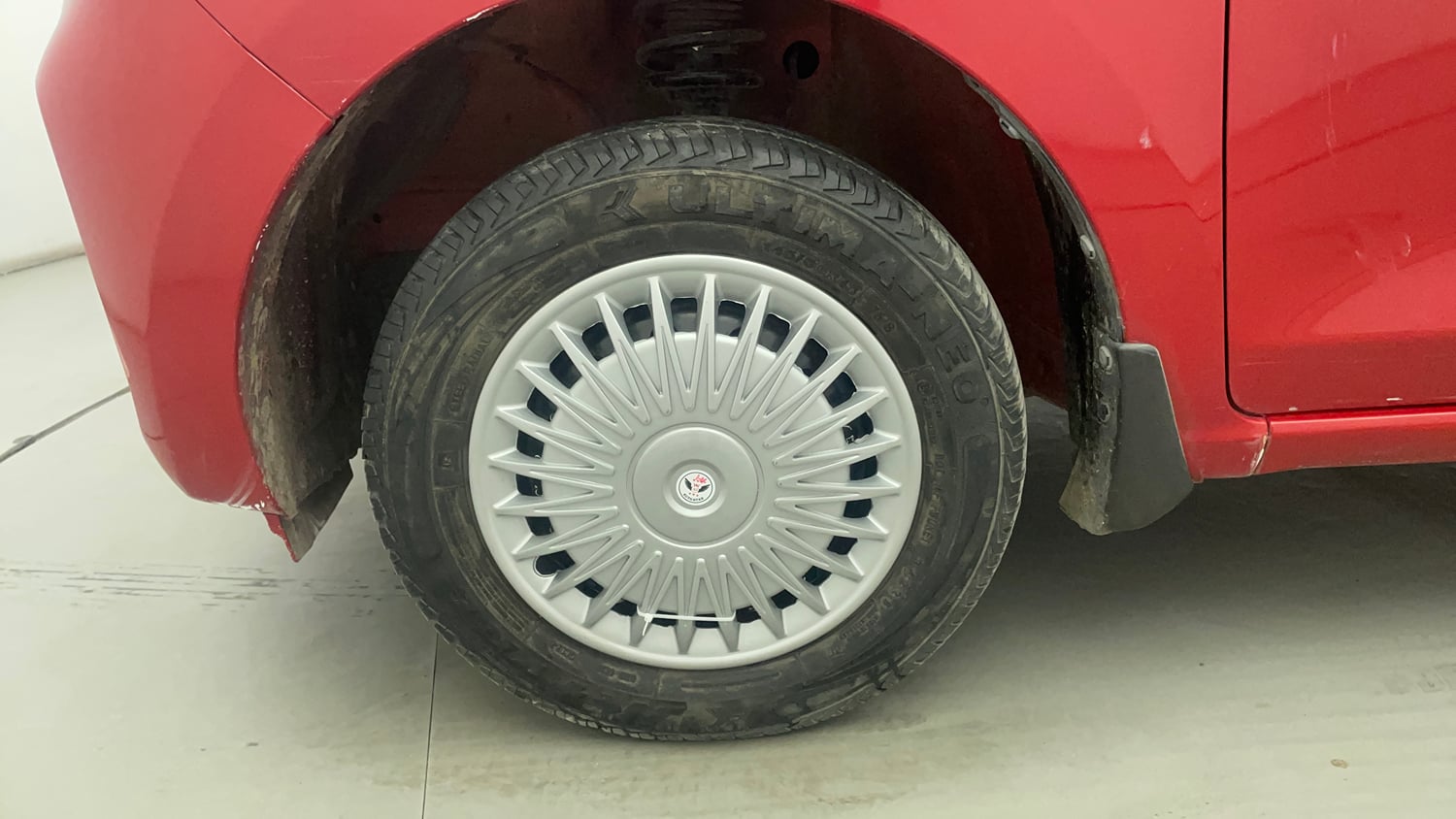 Used 2023 Maruti Suzuki Alto K10 VXi Plus Petrol Manual tyres LEFT FRONT TYRE RIM VIEW