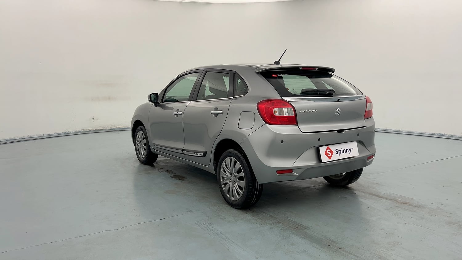 Used 2018 Maruti Suzuki Baleno Zeta 1.2 Petrol Manual exterior LEFT REAR CORNER VIEW