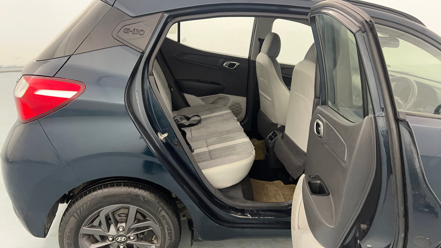 Used 2021 Hyundai Grand i10 Nios Sportz 1.2 Kappa VTVT Petrol Manual interior RIGHT SIDE REAR DOOR CABIN VIEW