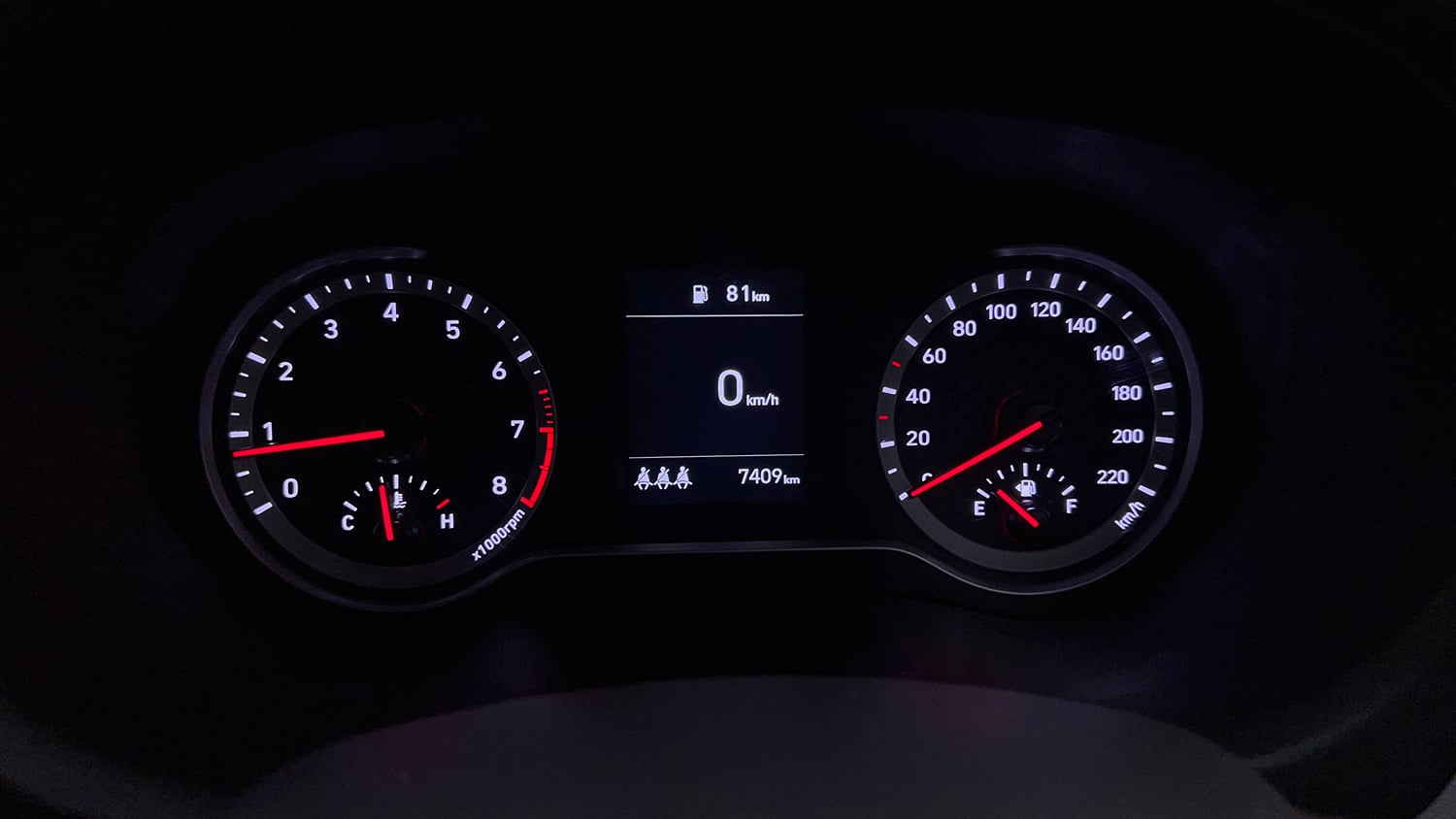 Used 2026 Hyundai Grand i10 Nios Magna 1.2 Kappa Petrol Manual interior CLUSTERMETER VIEW