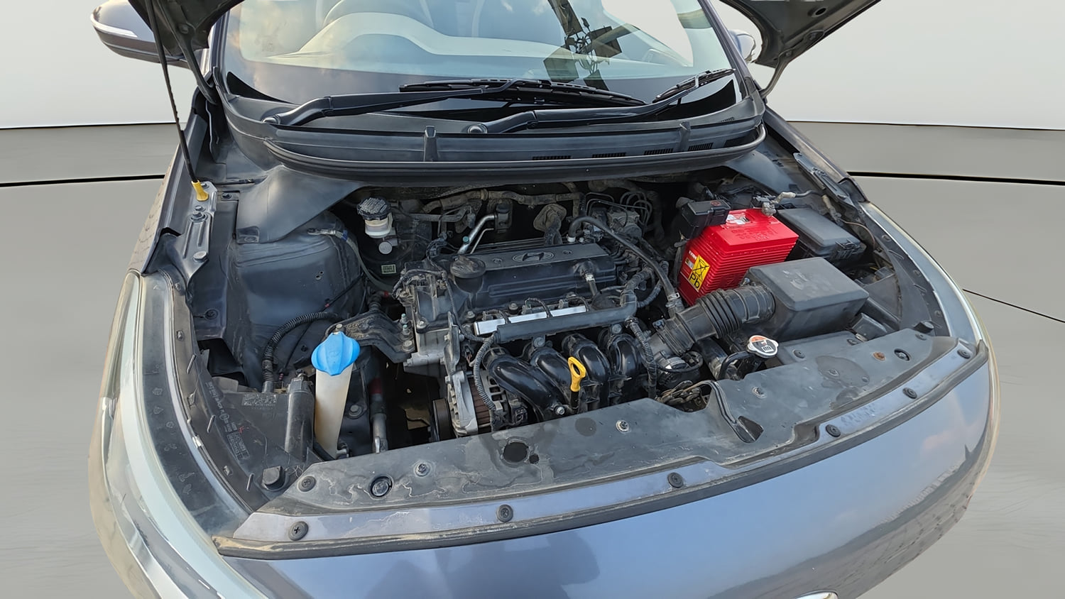 Used 2017 Hyundai Elite i20 Asta 1.2 Petrol Manual engine ENGINE RIGHT SIDE VIEW