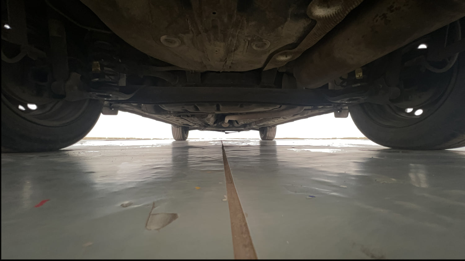 Used 2022 Hyundai Venue SX 1.2 Petrol Petrol Manual extra REAR UNDERBODY VIEW (TAKEN FROM REAR)