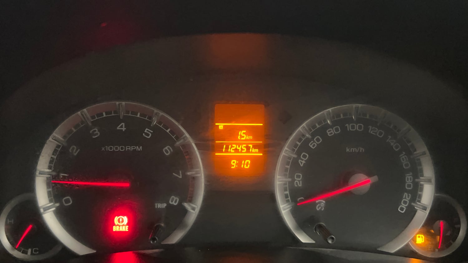 Used 2012 Maruti Suzuki Swift VXi Petrol Manual interior CLUSTERMETER VIEW