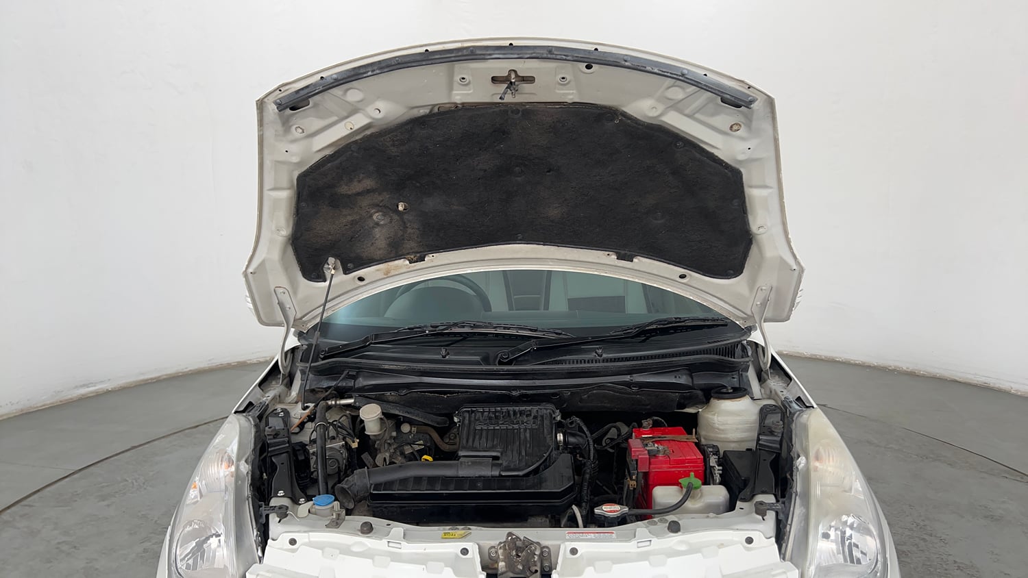 Used 2012 Maruti Suzuki Swift Dzire ZXI Petrol Manual engine ENGINE & BONNET OPEN FRONT VIEW