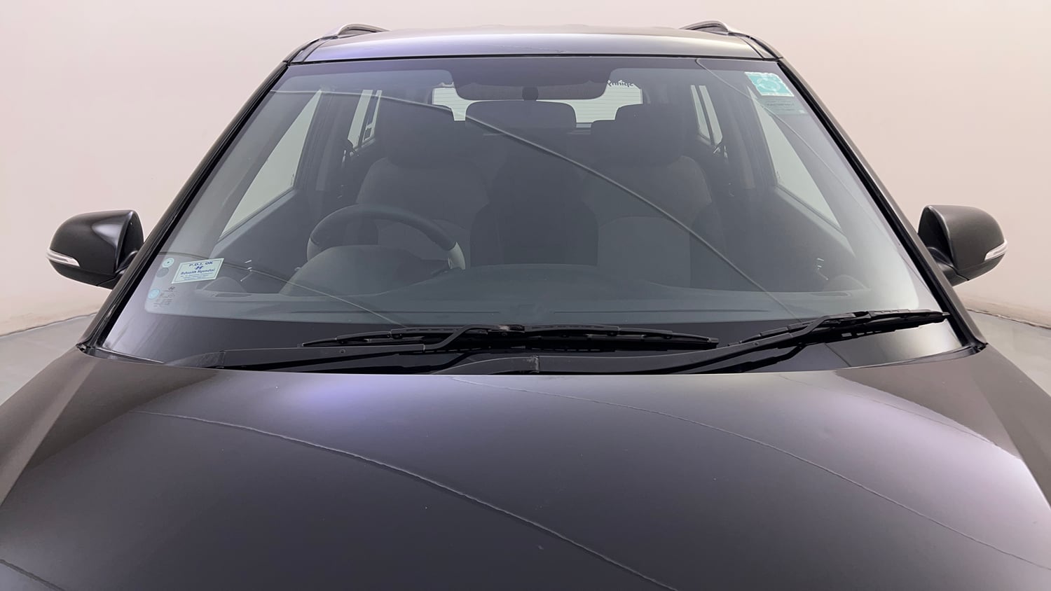 Used 2019 Hyundai Creta SX 1.6 Petrol Petrol Manual exterior FRONT WINDSHIELD VIEW