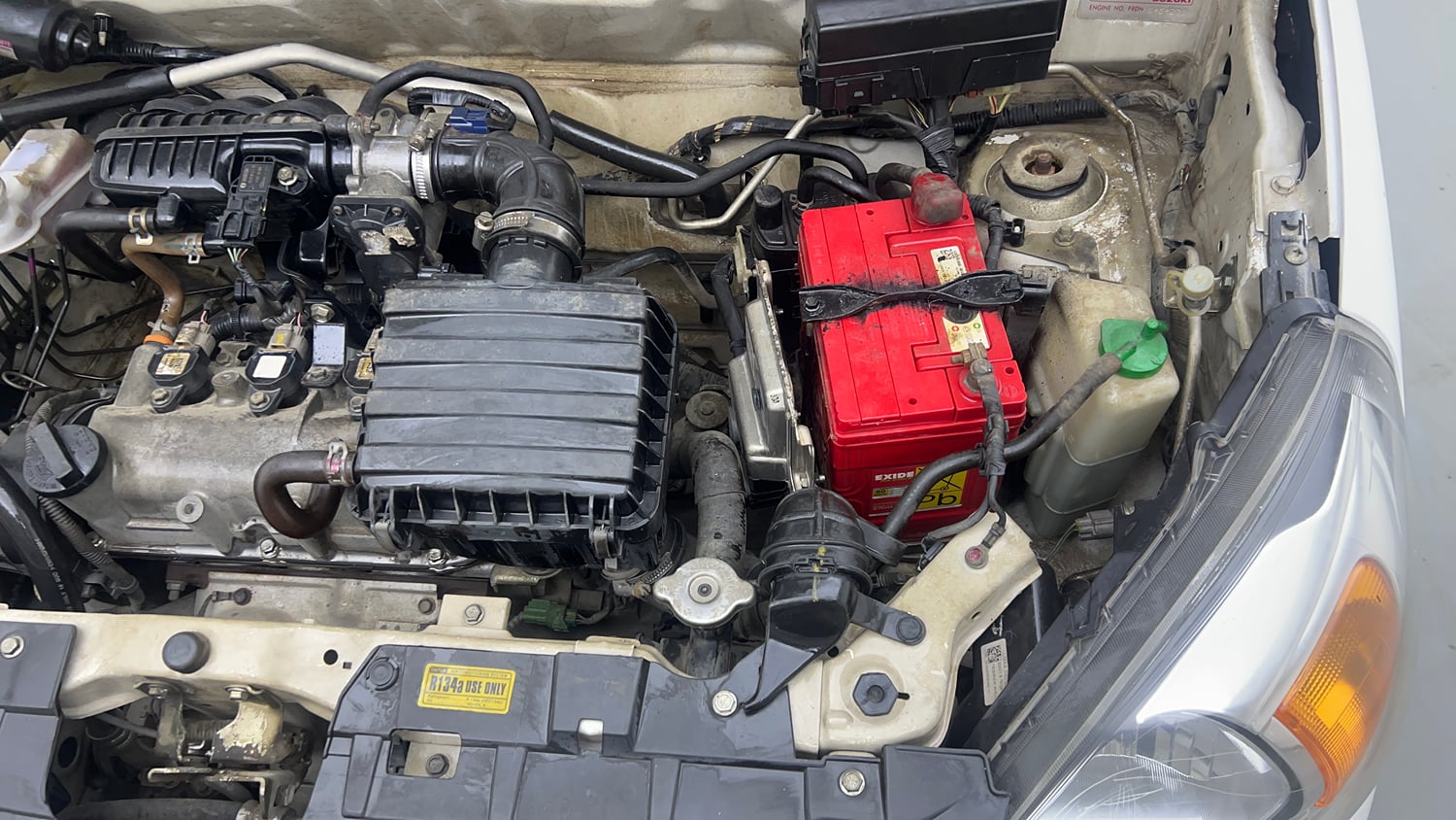 Used 2021 Maruti Suzuki Alto 800 LXi Petrol Manual engine ENGINE LEFT SIDE VIEW