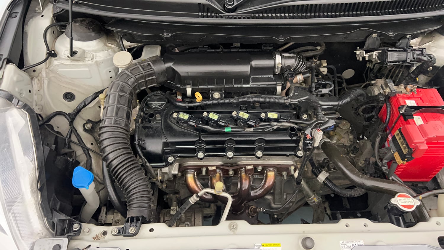 Used 2018 Maruti Suzuki Baleno Zeta 1.2 Petrol Manual engine ENGINE RIGHT SIDE VIEW