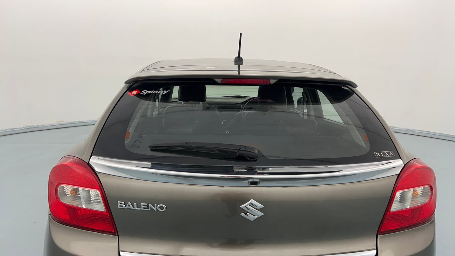 Used 2021 Maruti Suzuki Baleno Delta Petrol Manual exterior BACK WINDSHIELD VIEW