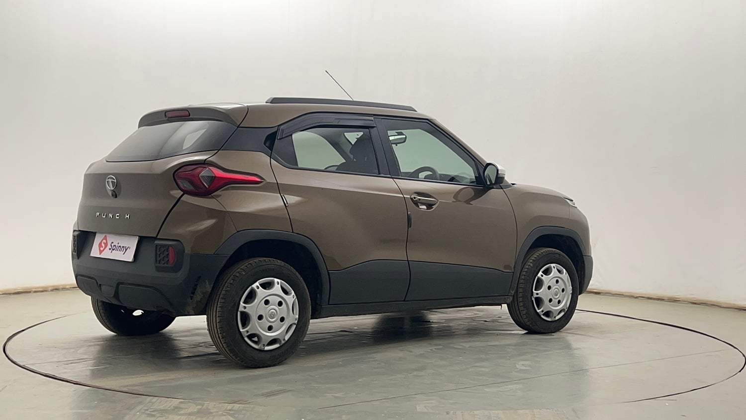 Used 2022 Tata Punch Accomplished AMT Petrol Automatic exterior RIGHT REAR CORNER VIEW