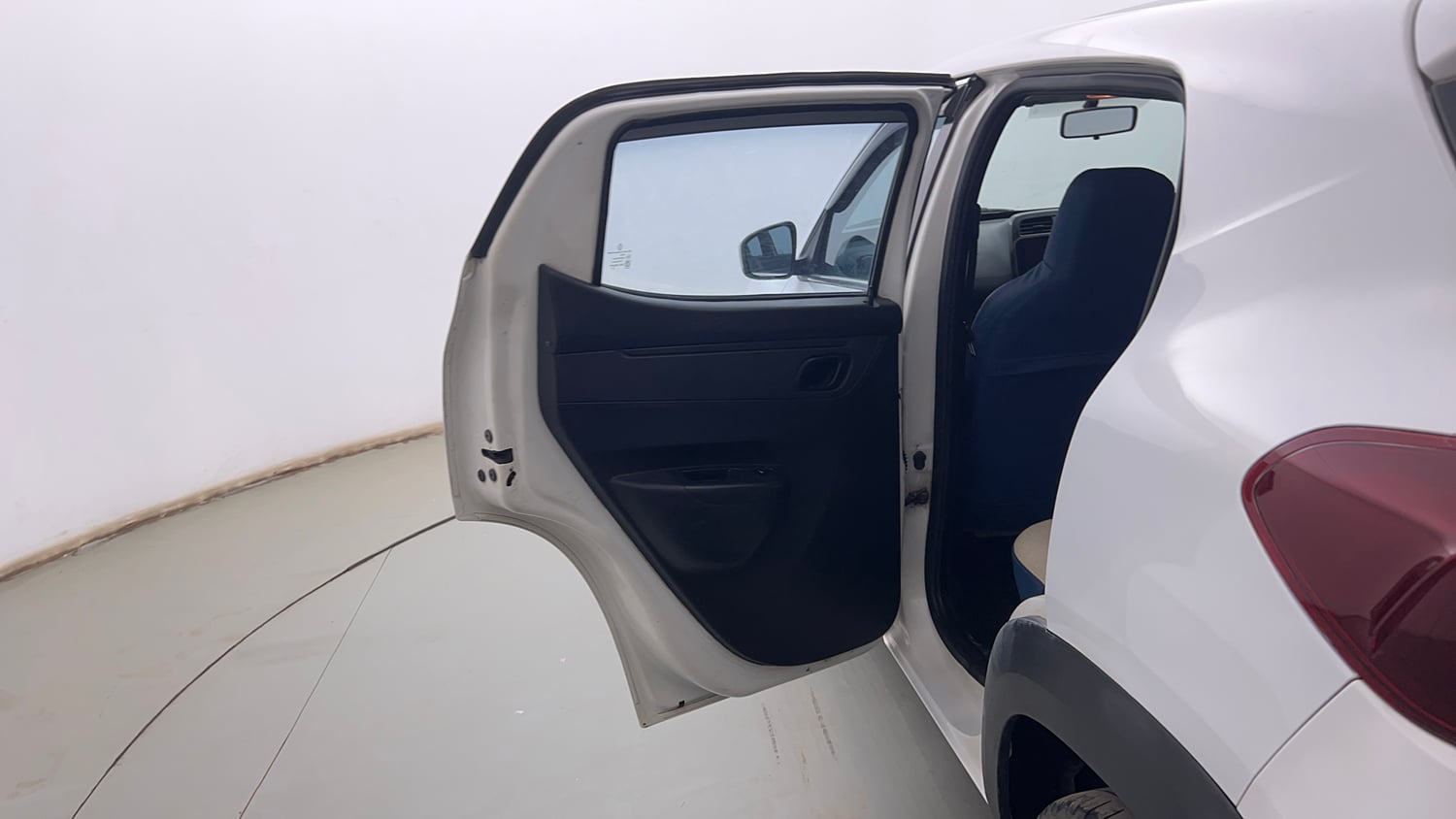 Used 2022 Renault Kwid RXT 1.0 (O) Petrol Manual interior LEFT REAR DOOR OPEN VIEW