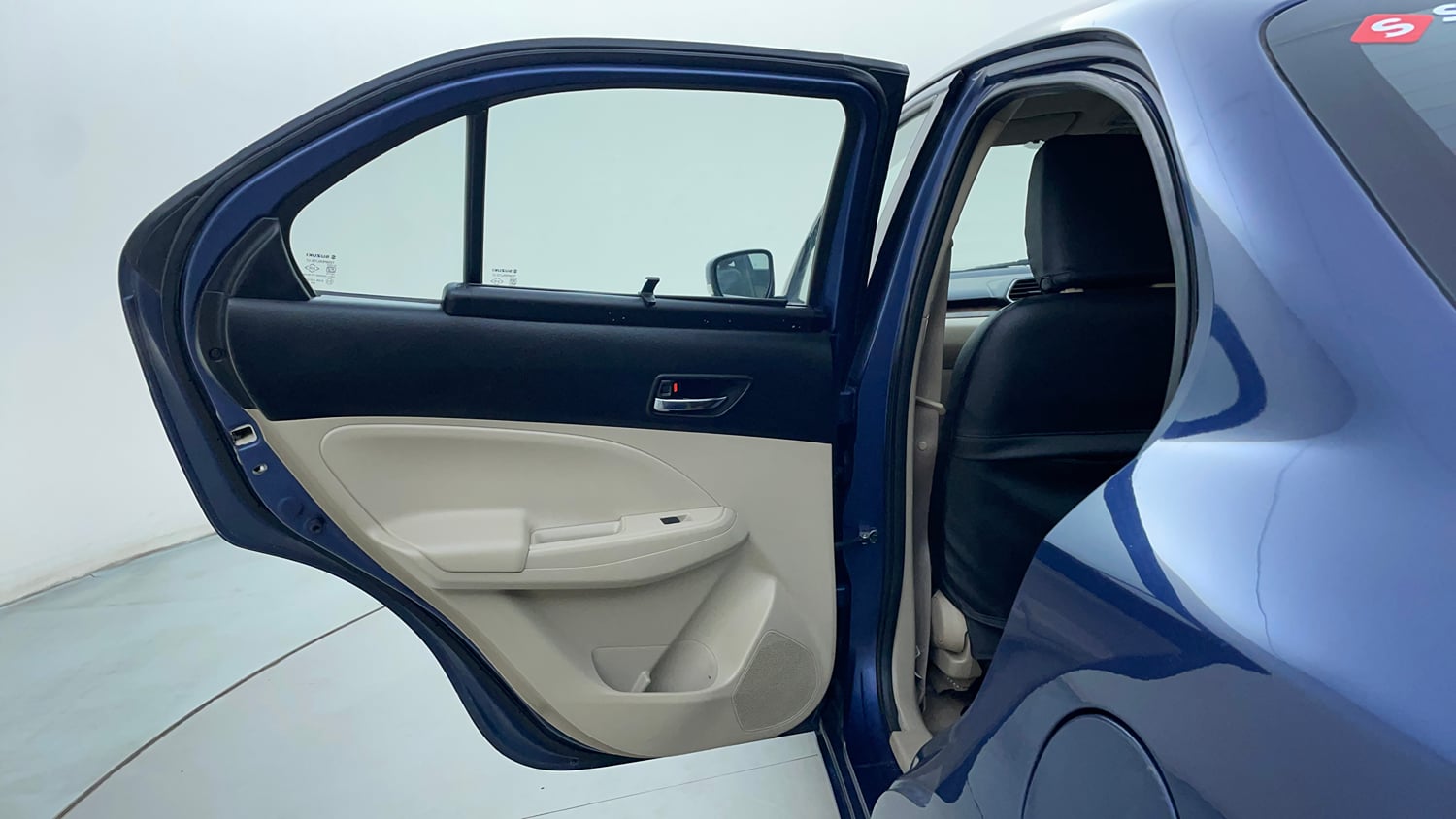 Used 2017 Maruti Suzuki Dzire ZXi AMT Petrol Automatic interior LEFT REAR DOOR OPEN VIEW