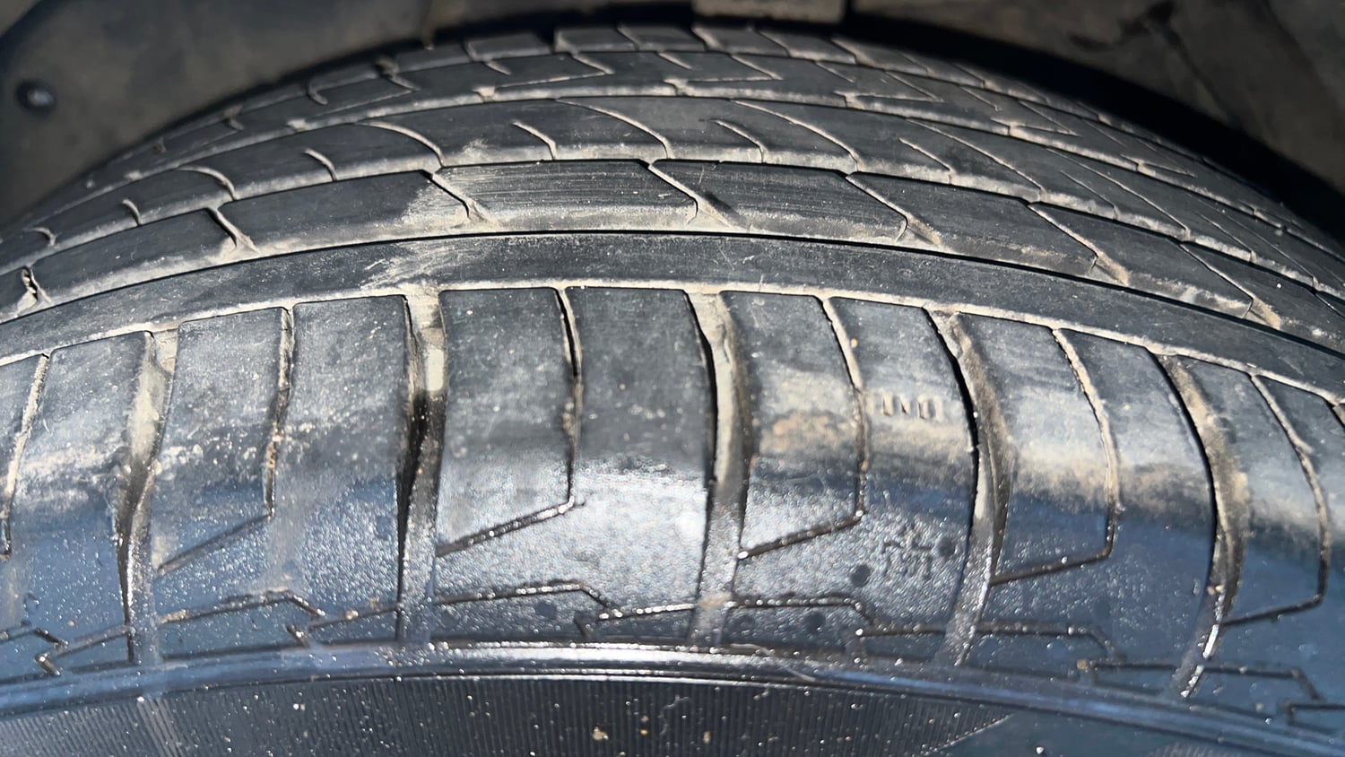 Used 2020 MG Motors Hector Sharp 1.5 DCT Petrol Petrol Automatic tyres LEFT FRONT TYRE TREAD VIEW