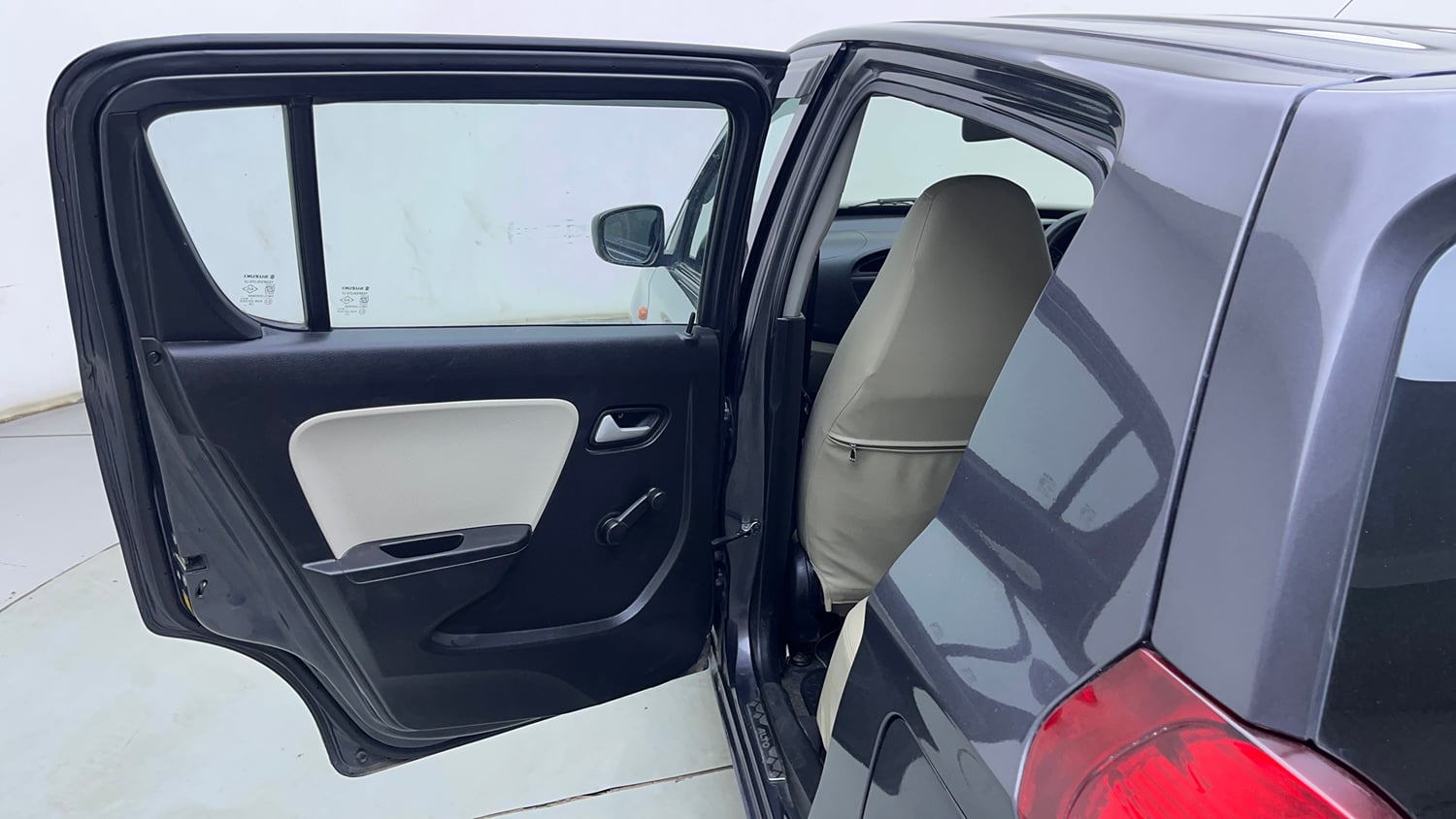 Used 2022 Maruti Suzuki Alto 800 Vxi Plus Petrol Manual interior LEFT REAR DOOR OPEN VIEW
