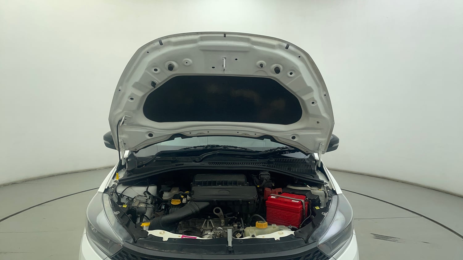 Used 2023 Tata Tiago XT CNG Cng Manual engine ENGINE & BONNET OPEN FRONT VIEW