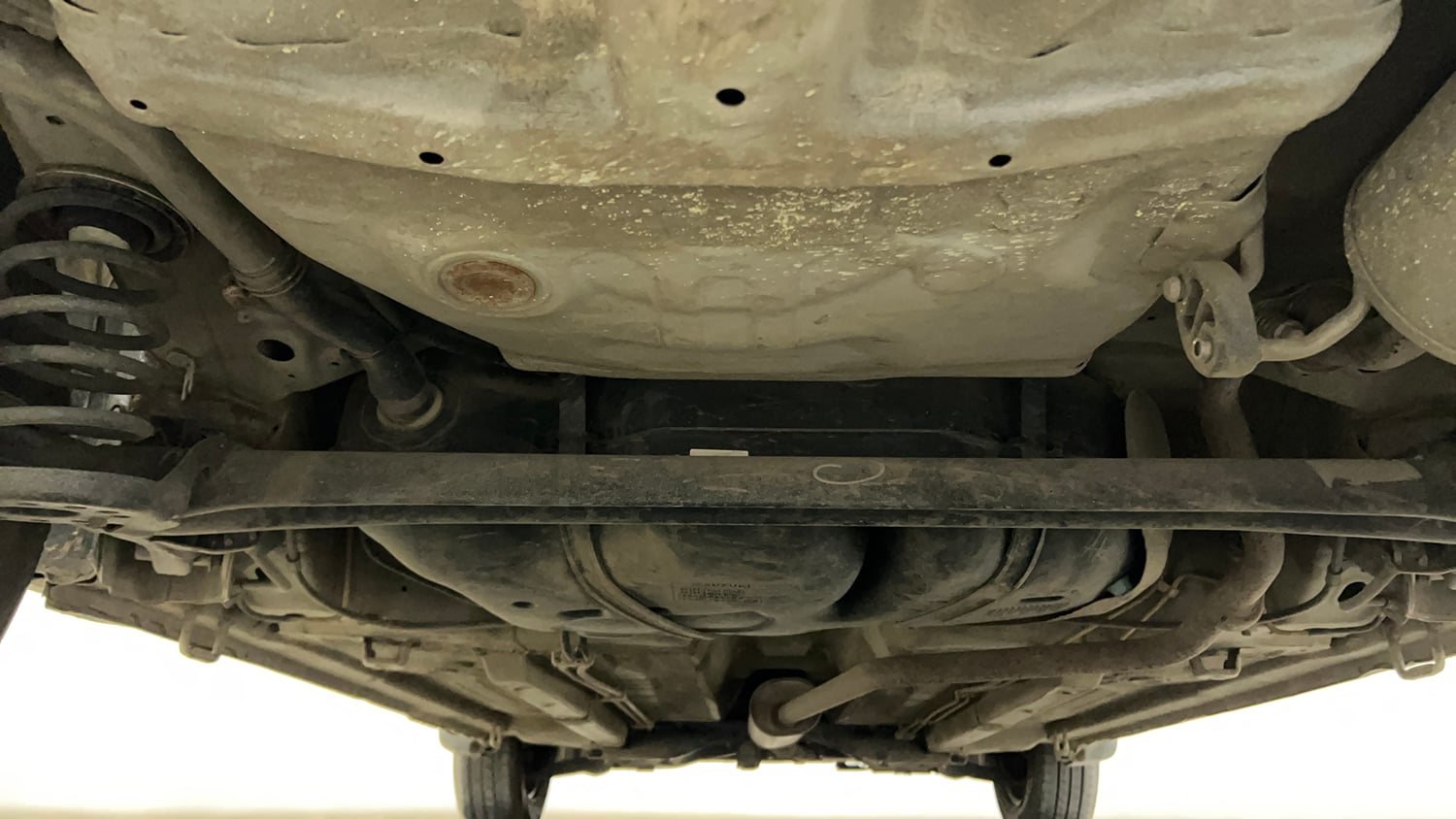 Used 2017 Maruti Suzuki Celerio VXi AMT Petrol Automatic extra REAR UNDERBODY VIEW (TAKEN FROM REAR)