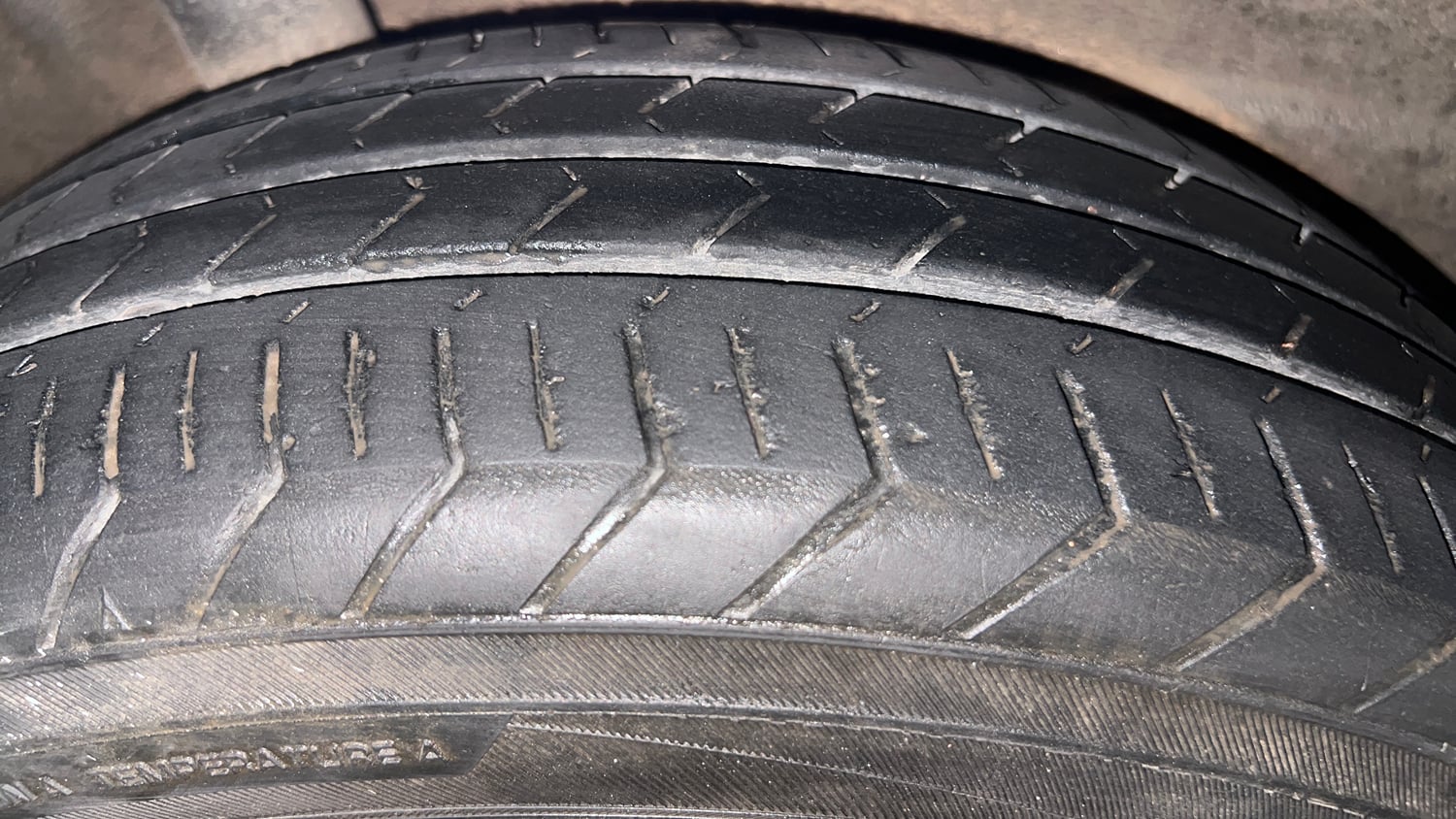 Used 2022 Maruti Suzuki Celerio ZXi Plus Petrol Manual tyres RIGHT REAR TYRE TREAD VIEW